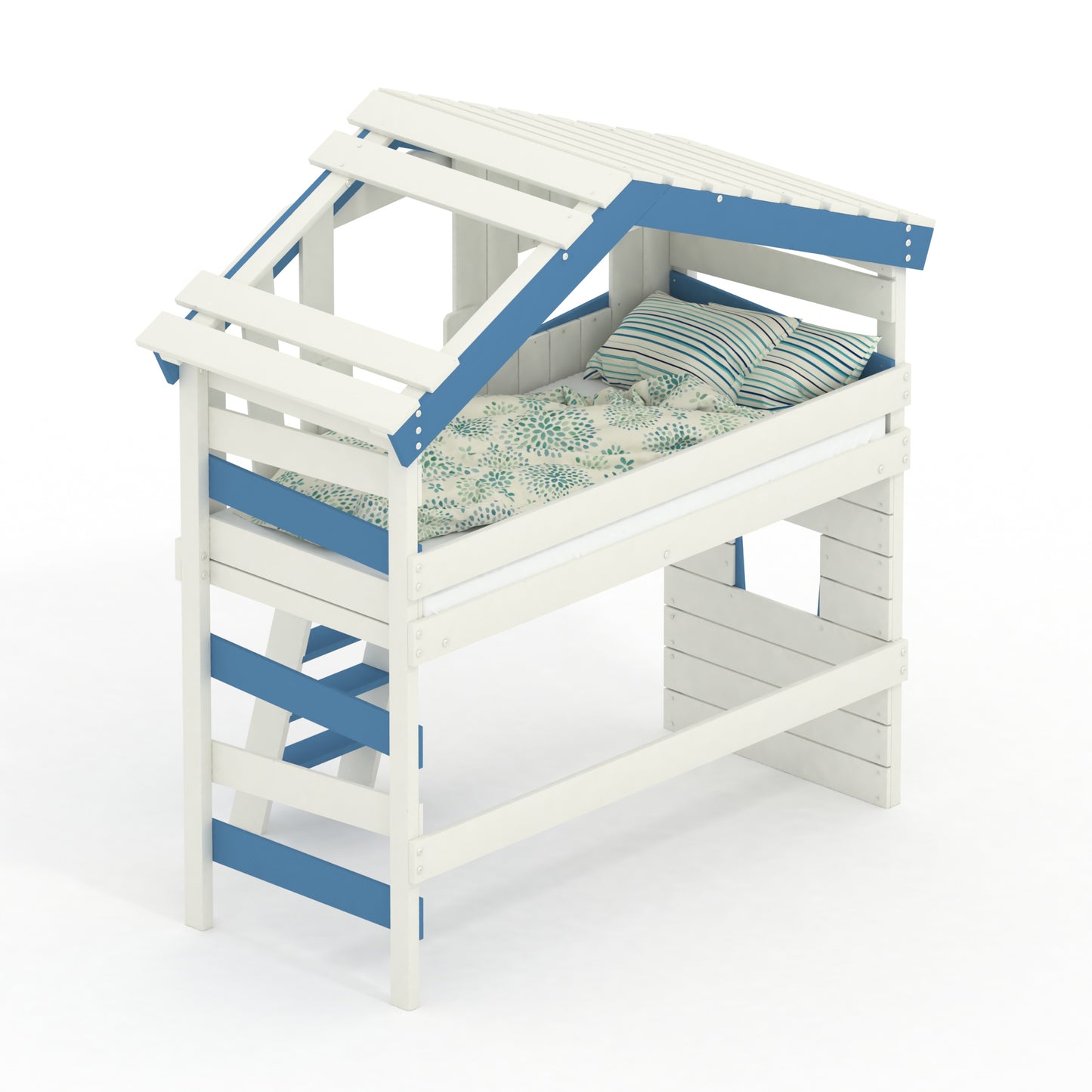 Bunk bed "ALPIN CHALET" in blue