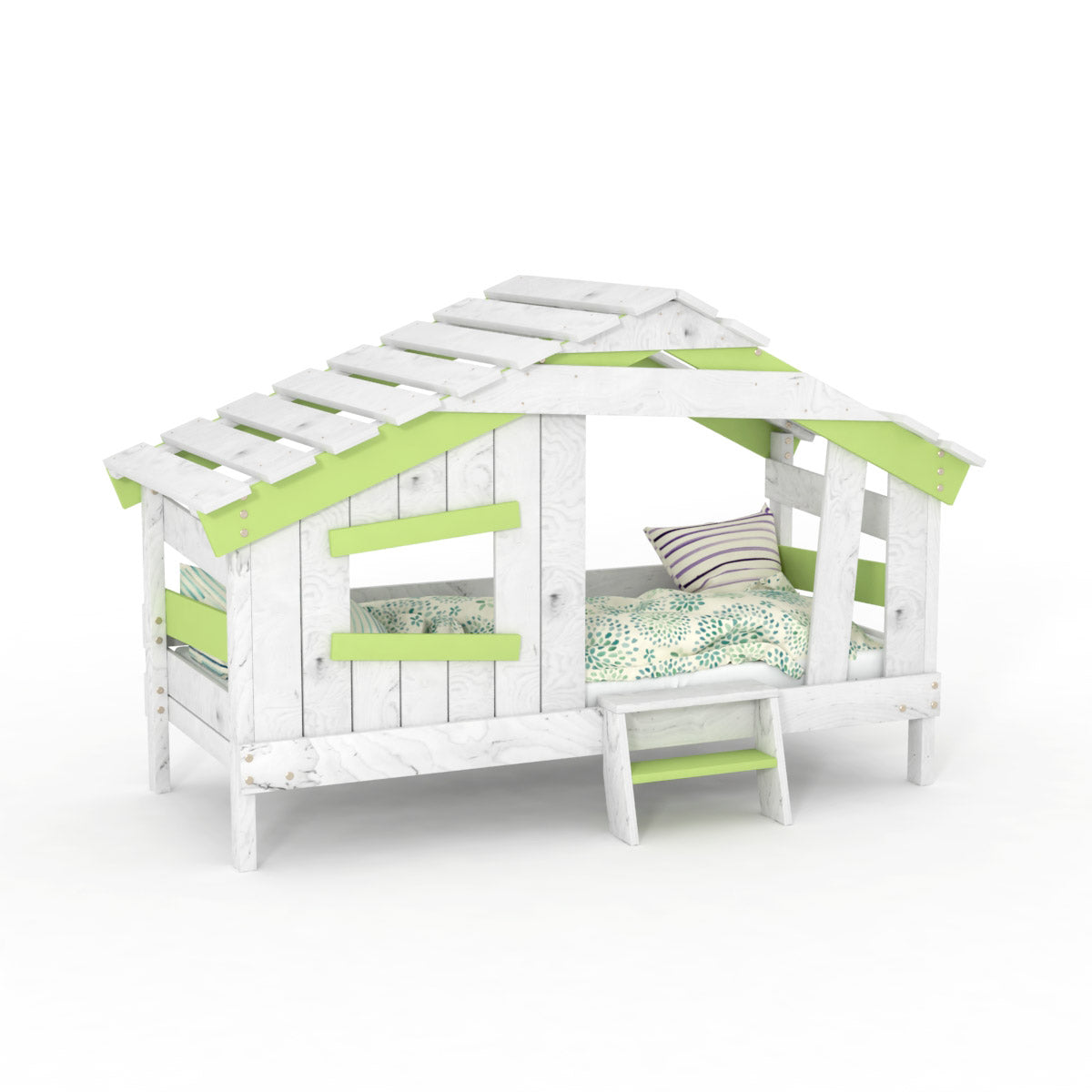 House bed "APART CHALET" in green