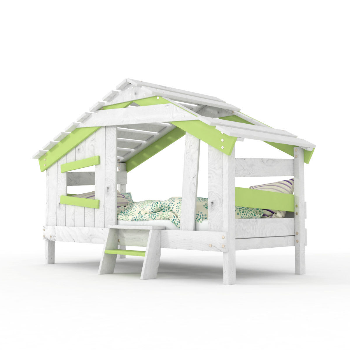 House bed "APART CHALET" in green