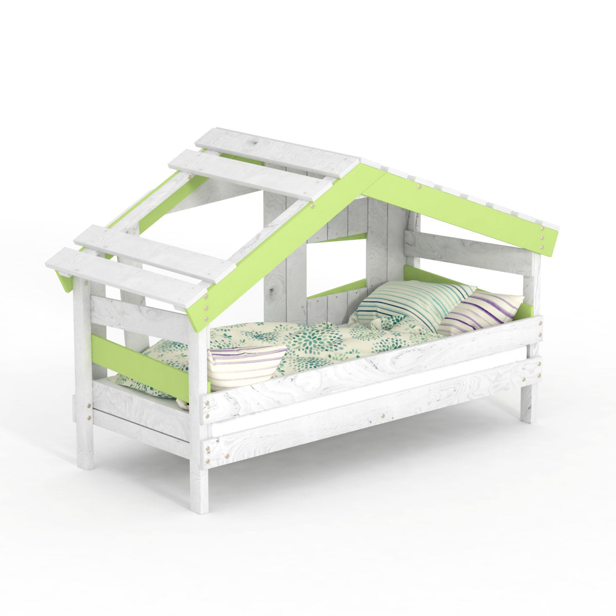 House bed "APART CHALET" in green