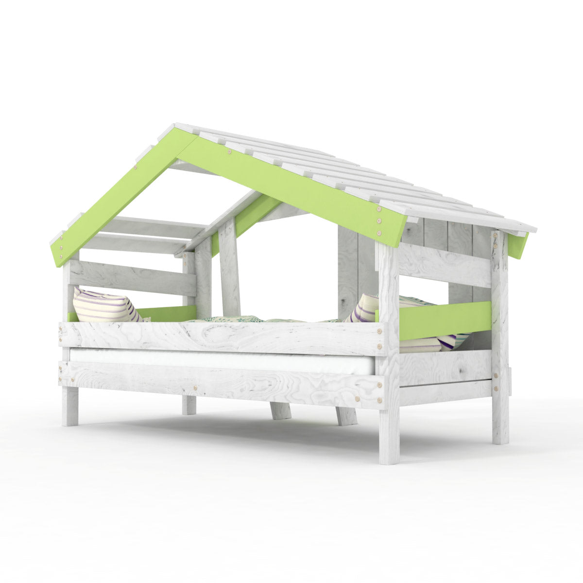 House bed "APART CHALET" in green